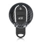 kwmobile Accessoire Clé de Voiture Compatible avec Mini Smart Key 3-Bouton - Coque de Protection en Plastique Rigide Carbone Noi kwmobile Accessoire Clé de Voiture Compatible avec Mini Smart Key 3-Bouton - Coque de Protection en Plastique Rigide Carbone Noi