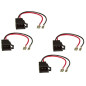 tomzz Audio 7103-002 Adaptateur de Haut-Parleur (Set de 4) sur DIN Compatible avec Dacia Opel Renault Seat Skoda Volvo VW