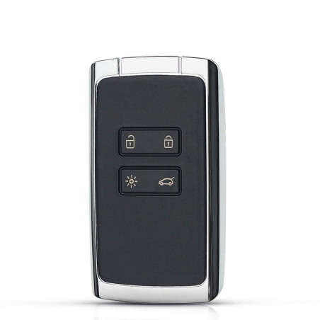 Carte Rechange clé pour Renault Kadjar - Megane 4 - Espace 5 - Clio 5 - Koleos 2 - Captur 2 – Talisman – Duster 2 – Smartkey 4 B