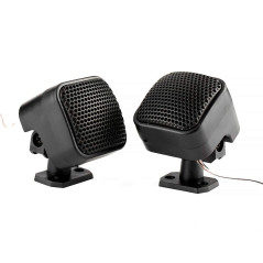Fydun Haut-Parleur, 2pcs Voiture Petit Haut-Parleur carré Fort Audio Tweeter Haut-Parleur de Musique 500W très Sensible Haut-Par