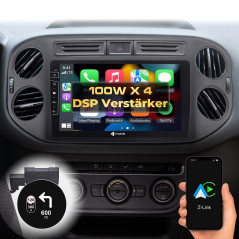 DYNAVIN Android Autoradio GPS Compatible pour VW Tiguan Golf 5 Plus: 9 Pouces OEM Radio avec Wireless CarPlay et Android Auto | 