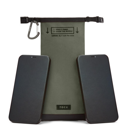 TOCA Pochette Anti Ondes pour téléphone Portable, Sac Faraday, bloqueur Signal WiFi/GSM/GPS/Bluetooth, aux Cartes De Crédit