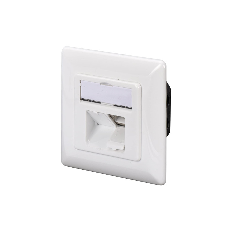 DIGITUS LSA Prise de raccordement Cat-5e - 2 Port RJ45 - encastré ou en saillie Prise réseau - Alimentation Horizontale - Design DIGITUS LSA Prise de raccordement Cat-5e - 2 Port RJ45 - encastré ou en saillie Prise réseau - Alimentation Horizontale - Design