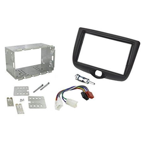 Sound-way Kit Montage autoradio 2 DIN pour Toyota Yaris 1999-2003 avec Entourage