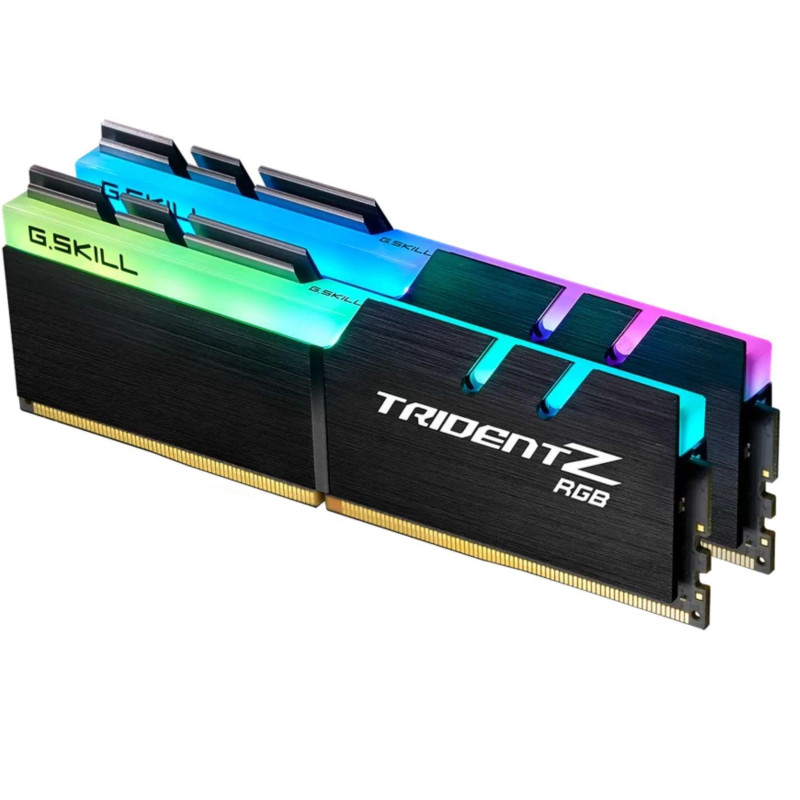 G.Skill Trident Z RGB (for AMD) F4-3600C18D-16GTZRX Module de mémoire 16 Go 2 x 8 Go DDR4 3600 MHz Rouge/Vert/Bleu G.Skill Trident Z RGB (for AMD) F4-3600C18D-16GTZRX Module de mémoire 16 Go 2 x 8 Go DDR4 3600 MHz Rouge/Vert/Bleu