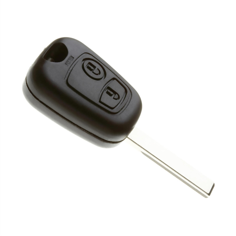 JONGO – Coque de clé plip 2 Boutons Compatible Peugeot 107, 307 – Boîtier de télécommande sans électronique – Clé de Voiture à M JONGO – Coque de clé plip 2 Boutons Compatible Peugeot 107, 307 – Boîtier de télécommande sans électronique – Clé de Voiture à M