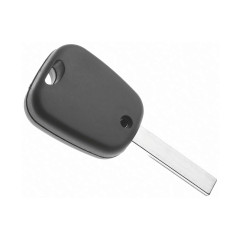 JONGO – Coque de clé plip 2 Boutons Compatible Peugeot 107, 307 – Boîtier de télécommande sans électronique – Clé de Voiture à M