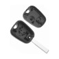 JONGO – Coque de clé plip 2 Boutons Compatible Peugeot 107, 307 – Boîtier de télécommande sans électronique – Clé de Voiture à M JONGO – Coque de clé plip 2 Boutons Compatible Peugeot 107, 307 – Boîtier de télécommande sans électronique – Clé de Voiture à M