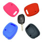 Happyit Silicone Voiture Clé Housse Case pour Renault Twingo Clio Master Kango 1 Boutons Clé À Distance (Bleu) Happyit Silicone Voiture Clé Housse Case pour Renault Twingo Clio Master Kango 1 Boutons Clé À Distance (Bleu)