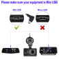 Gebildet Dash Cam Hardwire Kit Mini USB Câble Rigide Kit de Voiture Câble DC 12V- 24V à 5V Compatible avec Les Capteurs de Table Gebildet Dash Cam Hardwire Kit Mini USB Câble Rigide Kit de Voiture Câble DC 12V- 24V à 5V Compatible avec Les Capteurs de Table