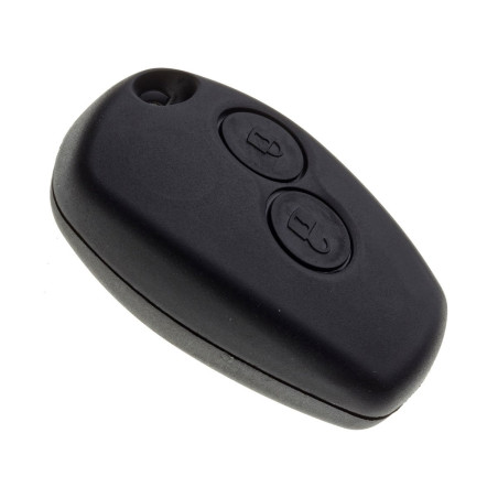 JONGO - Coque de Clé sans Lame Compatible avec Renault Clio 3, Twingo 2, Master 3, Kangoo 2 et Modus | avec 1x Pile CR2016 | Boi