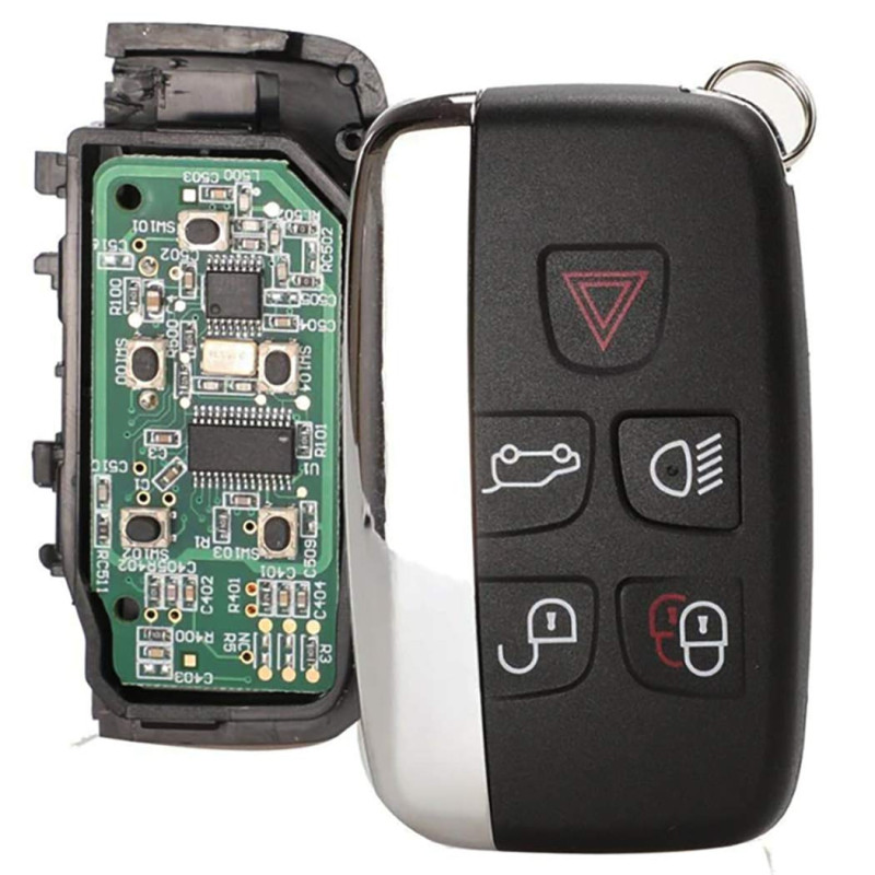 ProPlip Clé complète avec électronique à Programmer Compatible avec Jaguar f-Pace Land Rover LR4 découverte Range Rover Sport Ev ProPlip Clé complète avec électronique à Programmer Compatible avec Jaguar f-Pace Land Rover LR4 découverte Range Rover Sport Ev