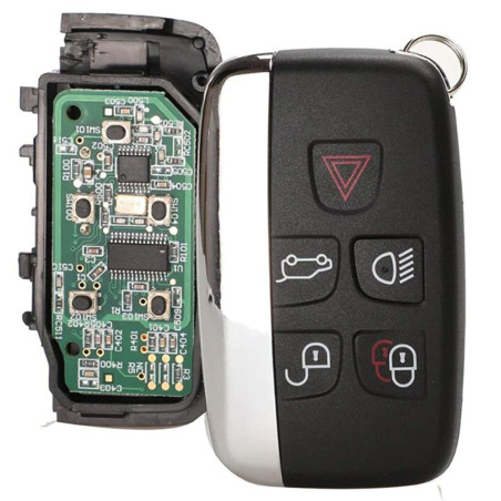 ProPlip Clé complète avec électronique à Programmer Compatible avec Jaguar f-Pace Land Rover LR4 découverte Range Rover Sport Ev