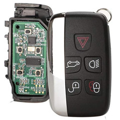 ProPlip Clé complète avec électronique à Programmer Compatible avec Jaguar f-Pace Land Rover LR4 découverte Range Rover Sport Ev