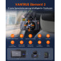 VANTRUE E3 3 Canaux 2.7K+1080P+1080P Dashcam Voiture, 5GHz WiFi GPS Camera Embarquée Avant et Arrière, Contrôle sans Fil & Vocal