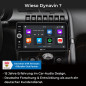 DYNAVIN Android Autoradio GPS pour Peugeot 3008 5008; 9 Pouces Radio avec Wireless CarPlay et Android Auto | Head-up Display | D