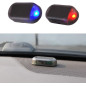 Système d'alarme de Voiture, Voyant d'alarme de Voiture factice d'énergie Solaire simuler Une Imitation de l'avertissement Anti- Système d'alarme de Voiture, Voyant d'alarme de Voiture factice d'énergie Solaire simuler Une Imitation de l'avertissement Anti-