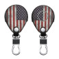 kwmobile Accessoire Clé de Voiture Compatible avec Clef de Moto Harley Davidson - Coque de Protection en Simili Cuir - Drapeau a kwmobile Accessoire Clé de Voiture Compatible avec Clef de Moto Harley Davidson - Coque de Protection en Simili Cuir - Drapeau a