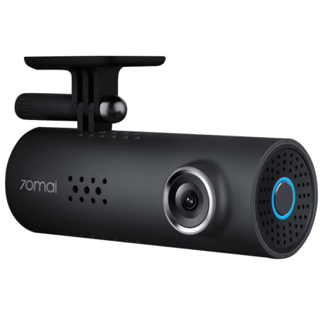 70mai Anglais Commande vocale Voiture Dash cam, 1080p Full HD 130 degrés WiFi 128 Mo Flash Nuit Version G-capteur de Voiture cam