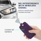 kwmobile Accessoire Clef de Voiture Compatible avec Renault Smart Key 4-Bouton (Keyless Go Uniquement) - Coque de clé de Voiture kwmobile Accessoire Clef de Voiture Compatible avec Renault Smart Key 4-Bouton (Keyless Go Uniquement) - Coque de clé de Voiture