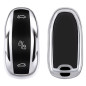 kwmobile Boitier Clef Voiture Compatible avec Tesla Model S/Model Y/Model 3 - Coque en Silicone de Clef de Voiture - Étui de Pro kwmobile Boitier Clef Voiture Compatible avec Tesla Model S/Model Y/Model 3 - Coque en Silicone de Clef de Voiture - Étui de Pro