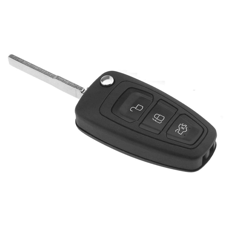 Automobile Locksmith Coque 3 Boutons pour clé télécommande Ford Focus Mondeo Transit Automobile Locksmith Coque 3 Boutons pour clé télécommande Ford Focus Mondeo Transit