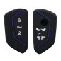kwmobile Coque clé de Voiture Compatible avec VW Golf 8 3-Bouton Accessoire clé Voiture - Protection étui Souple en Silicone - B kwmobile Coque clé de Voiture Compatible avec VW Golf 8 3-Bouton Accessoire clé Voiture - Protection étui Souple en Silicone - B