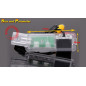 Navinio Caméra de Recul Voiture en Couleur Kit Caméra Vue arrière de Voiture Imperméable IP67 Replacement for VW golf5/V/golf7 M