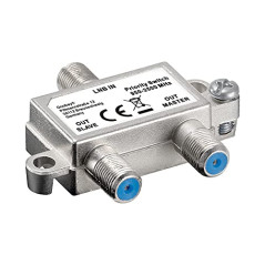 Goobay 51445 Priority Switch distribute 1 LNB auf 2 SAT Receiver