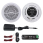 Herdio 6,5 Pouces 2 Voies 120 Watts Haut-parleurs de Plafond Marins étanches, Parfaits pour la Cuisine de Salle de Bain de Batea Herdio 6,5 Pouces 2 Voies 120 Watts Haut-parleurs de Plafond Marins étanches, Parfaits pour la Cuisine de Salle de Bain de Batea