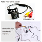EZoneTronics Caméra de recul avec Super Vision Nocturne IP68 Caméra de recul étanche pour Voiture 170 ° Grand Angle 8 LED Caméra EZoneTronics Caméra de recul avec Super Vision Nocturne IP68 Caméra de recul étanche pour Voiture 170 ° Grand Angle 8 LED Caméra