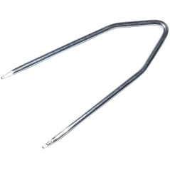 AERZETIX - 2 Clés d'Extraction 1DIN 35mm Autoradio d'origine - Outil de Démontage Déverrouillage - Compatible avec Autoradios 1D