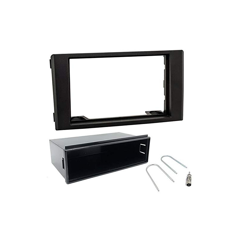 Sound-way - Kit Montage Cadre de Radio Adaptateur autoradio 1 DIN / 2 DIN pour Iveco Daily 2006-2014 Noir - KA11-745.2 Sound-way - Kit Montage Cadre de Radio Adaptateur autoradio 1 DIN / 2 DIN pour Iveco Daily 2006-2014 Noir - KA11-745.2
