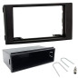 Sound-way - Kit Montage Cadre de Radio Adaptateur autoradio 1 DIN / 2 DIN pour Iveco Daily 2006-2014 Noir - KA11-745.2 Sound-way - Kit Montage Cadre de Radio Adaptateur autoradio 1 DIN / 2 DIN pour Iveco Daily 2006-2014 Noir - KA11-745.2
