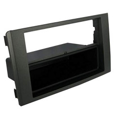 Sound-way - Kit Montage Cadre de Radio Adaptateur autoradio 1 DIN / 2 DIN pour Iveco Daily 2006-2014 Noir - KA11-745.2