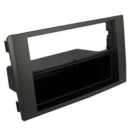 Sound-way - Kit Montage Cadre de Radio Adaptateur autoradio 1 DIN / 2 DIN pour Iveco Daily 2006-2014 Noir - KA11-745.2