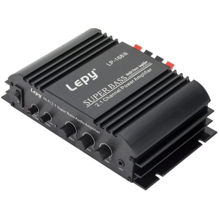 Fasizi LP-168S 2.1CH Super Bass Hi-FI Audio Amplificateur de Puissance Stéréo pour Voiture Moto Appareils Audio Domestiques avec