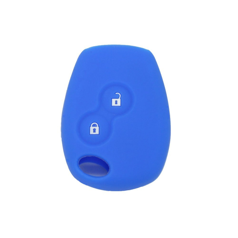 Brovacs Coque de protection en silicone pour clé de voiture CV4350 adapté à Renault Dacia 2 boutons