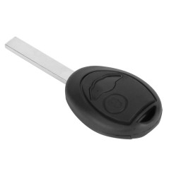 Étui porte-clés à distance de voiture Kuuleyn, couverture de coque de clé à distance de voiture à 2 boutons adaptée pour MINI On