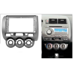 Sound-way - Kit Montage Cadre de Radio Adaptateur autoradio 9" Pouces pour Honda Fit, Jazz 2002-2008 avec adaptateurs - KA22-464