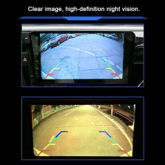 Kuuleyn Caméra de recul de Voiture HD, caméra de Vue arrière de Voiture IP68 étanche 8 LED caméra de Vision Nocturne de stationn