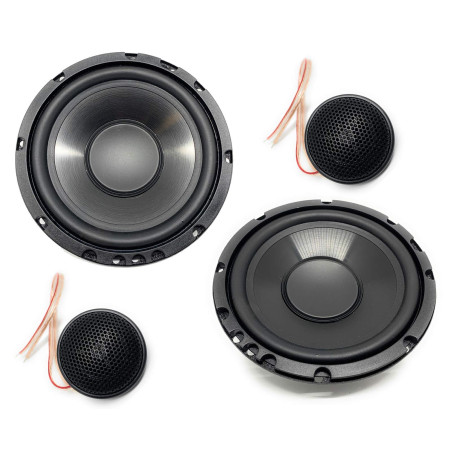 Sound-way Autoradio Haut-parleurs Voiture 16.5 cm, Coaxial 2 Voie, 120 Watts