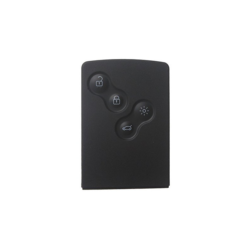 Carte clé Rechange pour Renault Captur - Clio 4 - Koleos - Laguna 3 - Megane 3 - Scenic 3 - Plip smartcard télécommande 4 Bouton Carte clé Rechange pour Renault Captur - Clio 4 - Koleos - Laguna 3 - Megane 3 - Scenic 3 - Plip smartcard télécommande 4 Bouton