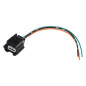 Connecteur de prise de capteur de stationnement PDC à 3 broches compatible avec Audi compatible av Connecteur de prise de capteur de stationnement PDC à 3 broches compatible avec Audi compatible av