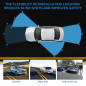 PARKVISION Caméra de recul caméra latérale caméra Avant de Voiture avec Objectif Rotatif, Montage collé, Fonction Image inversée PARKVISION Caméra de recul caméra latérale caméra Avant de Voiture avec Objectif Rotatif, Montage collé, Fonction Image inversée