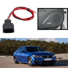 2pcs Câbles de Rechange pour Haut-Parleur Avant de Voiture Compatible avec BMW Série 3 E46 1998-2006 Harnais de Cordon de Haut-P