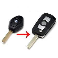 Pro-Plip Kit de Transformation CLE PLIP Compatible avec BMW série 3 5 7 E39 E60 E61 E53 E83 X3 X5 E46 E38 TELECOMMANDE