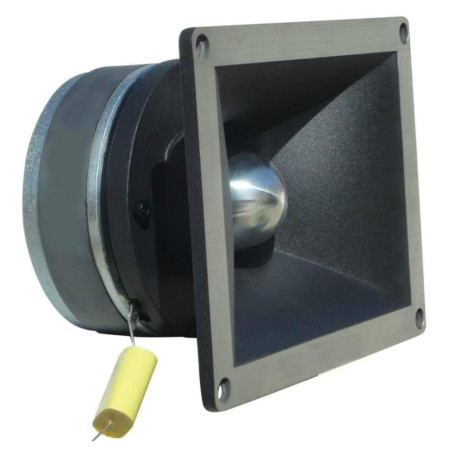 1 MASTER AUDIO BST300 Driver Tweeter à Compression 12 x 16 cm 350 Watt rms et 700 Watt Max Disco Party impédance 4 ohms sensibil