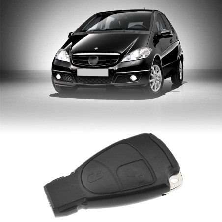 YINETTECH Coque de Clé Voiture Étui Porte-clés Télécommandes Compatible pour W169 W202 W203 W208 W210 W211