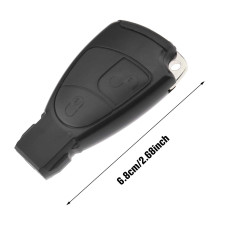 YINETTECH Coque de Clé Voiture Étui Porte-clés Télécommandes Compatible pour W169 W202 W203 W208 W210 W211